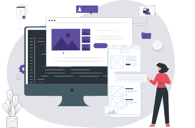 Wireframe designing
