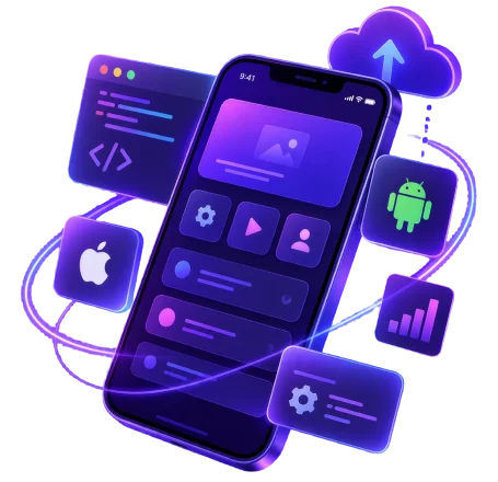 We build truly native iOS and Android apps from a single TypeScript codebase — no WebView, no JavaScript bridge. Pixel-perfect UIs with full access to platform APIs, built by experienced NativeScript engineers.
