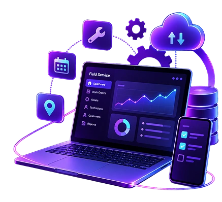 Custom Field Service Management Software