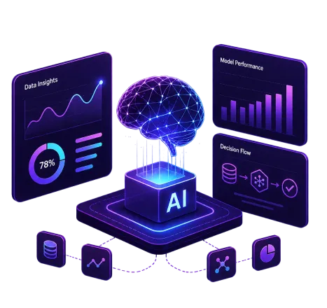 Interactive Dashboards, Explainable AI (XAI), and Complex Visual Interfaces. Make complex AI decisions crystal clear.