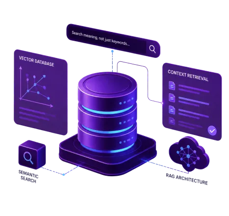 WebReinvent delivers high-speed indexing and high-dimensional data architecture for RAG and context retrieval. Unlock the true context of your enterprise data.