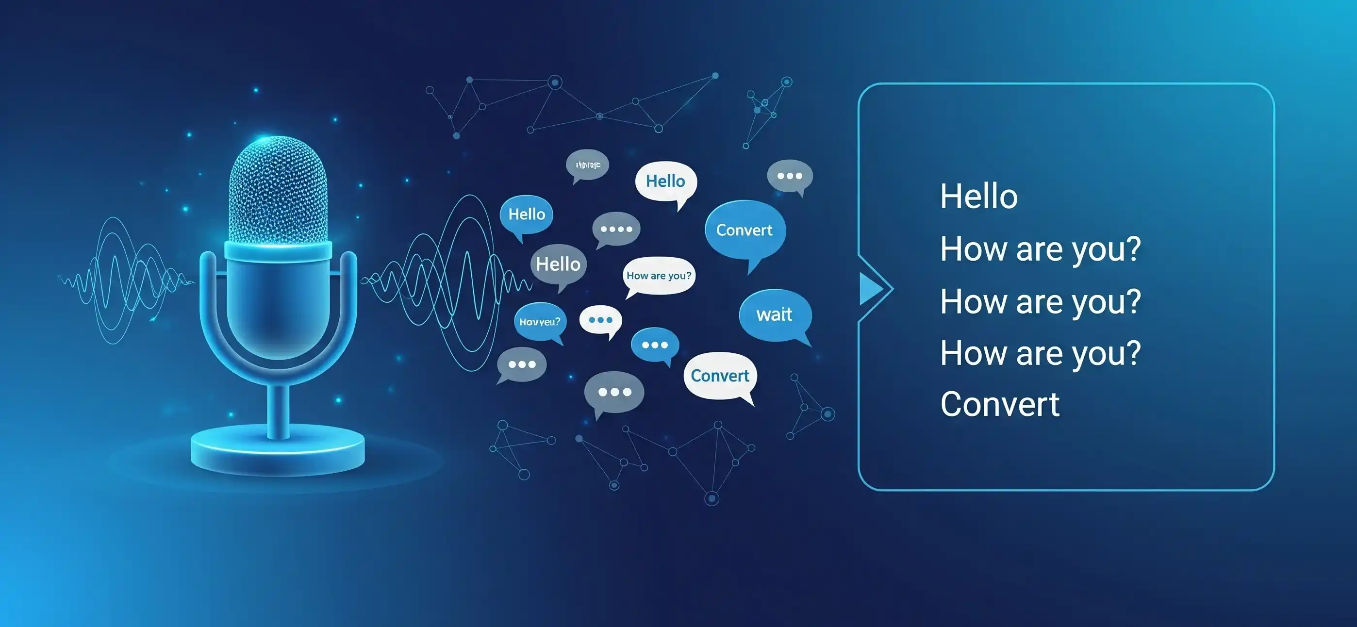 Audio & Speech To Text